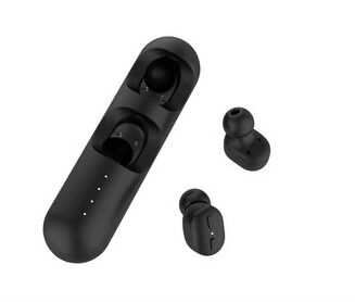 Беспроводные наушники QCY T1 Mini Bluetooth Headset (Black/Черный) - 2