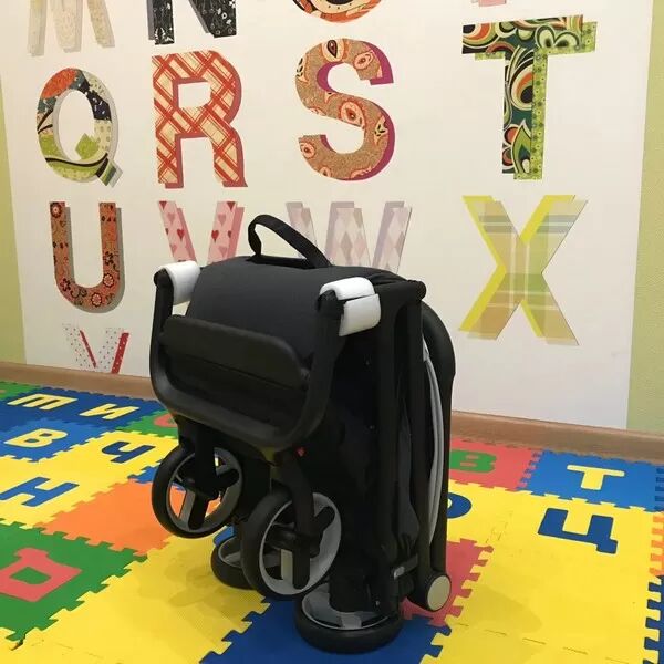 Детская складная коляска Xiaomi Mi Bunny Folding Stroller (Grey/Серый) - 9