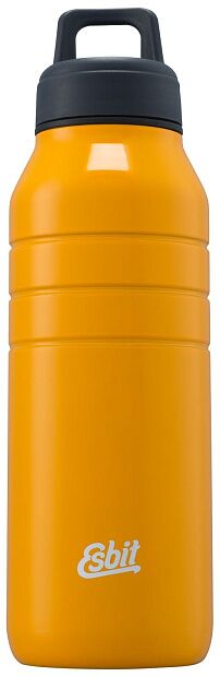 Бутылка для воды Esbit MAJORIS DB680TL-Y, из нержавеющей стали, желтая, 0.68 л - 1