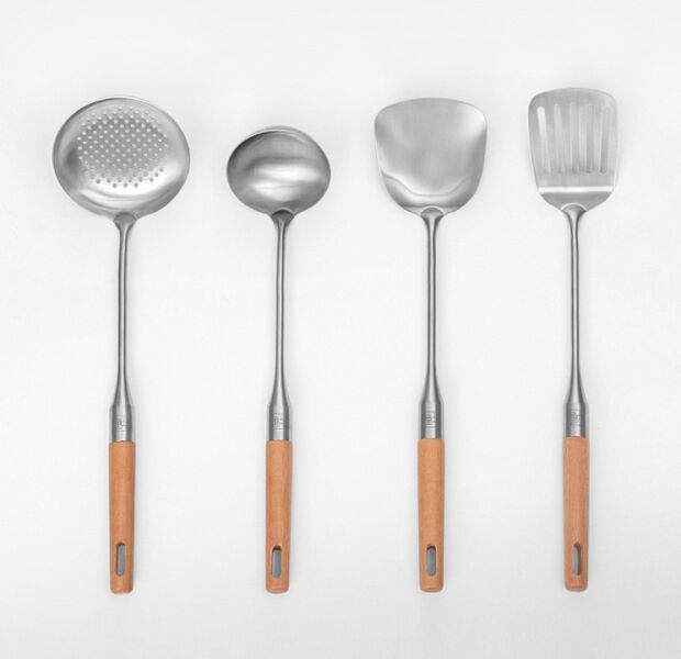 Xiaomi Beech Handle Steel Spoon 