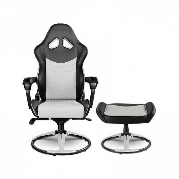 Игровое кресло DXRACER E-sports Lounge Chair Set (Grey/Серый) - 5