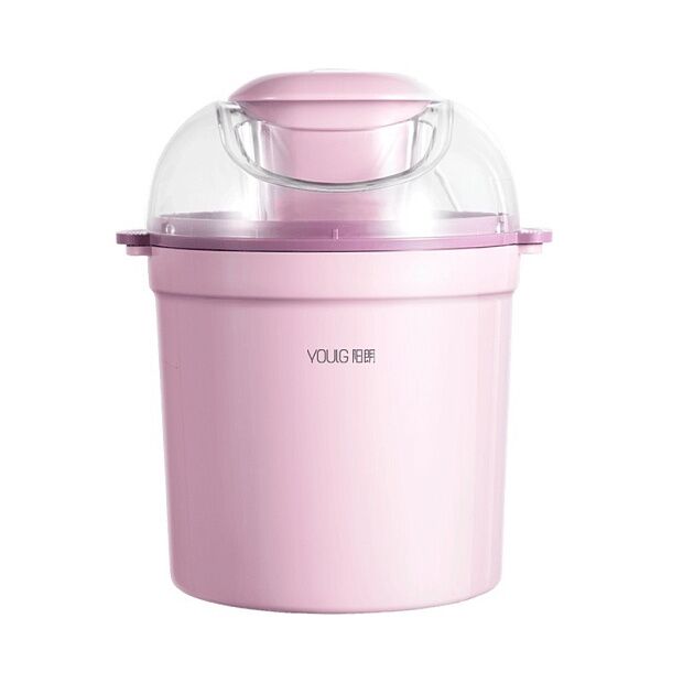 Мороженица YOULG Home Ice Cream Machine (Pink/Розовый) - 1