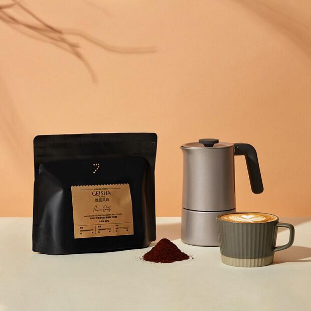 Кофе Xiaomi Seven-Time Special Espresso Coffee Powder Series Mountain Flavor Geisha 227g - отзывы владельцев - 2