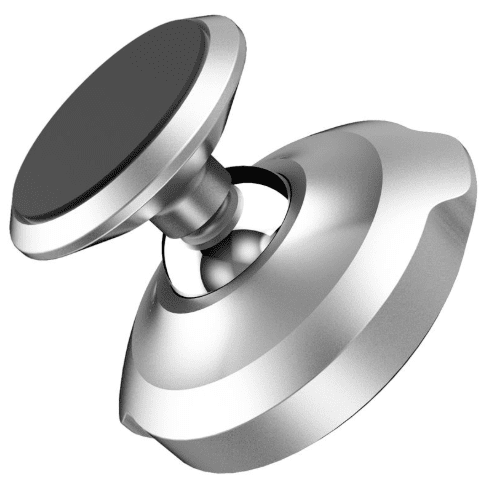 Держатель для смартфона Baseus Small Ears Series Magnetic Bracket (Vertical) (Silver/Серебристый) - 4