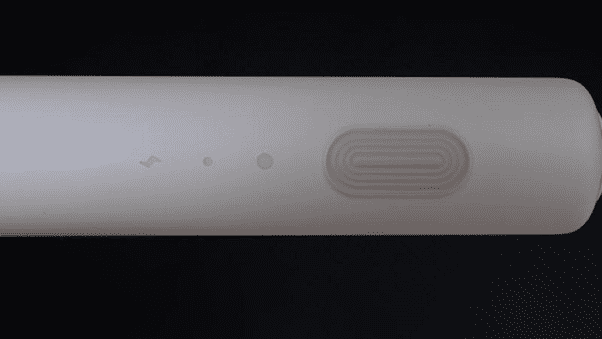 Светодиодные элементы на корпусе электрической зубной щетки Xiaomi BET-С01