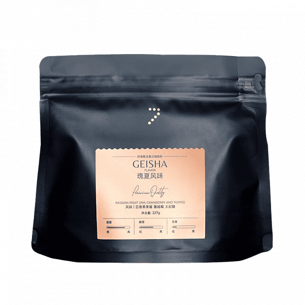 Кофе Xiaomi Seven-Time Special Espresso Coffee Powder Series Mountain Flavor Geisha 227g - характеристики и инструкции на русском языке - 1