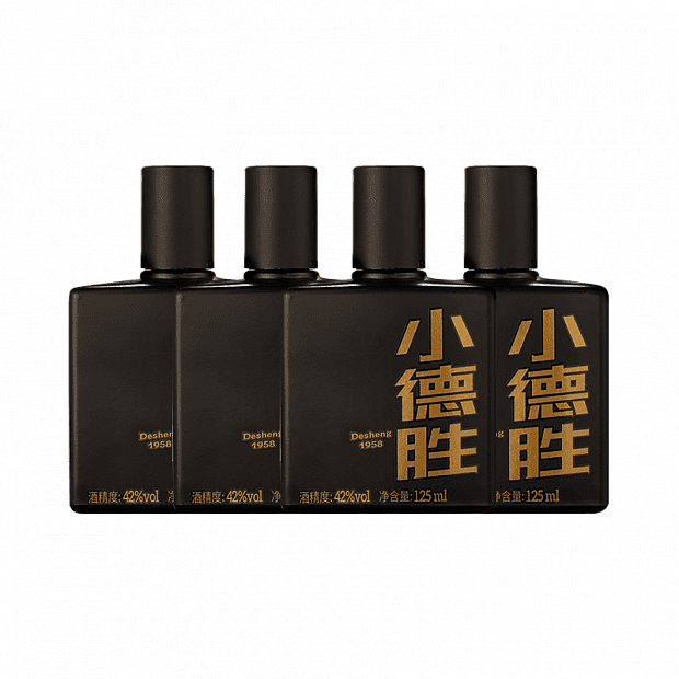 Ликер Xiaomi Desheng Sheng Mi Xiang Liquor Classic Edition (125ml*4)  (Black/Черный) : отзывы и обзоры 